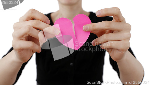 Image of Heart shape Posst It