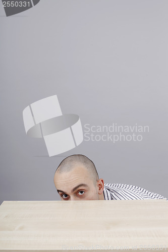 Image of Man at desk