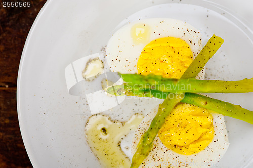 Image of asparagus and eggs