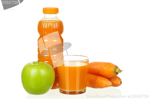 Image of Carrot and apple juice
