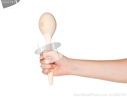 Image of Hand with spoon