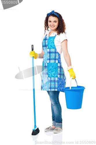 Image of Young housewife