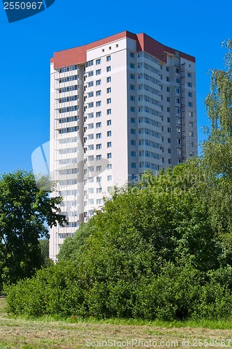 Image of Modern apartment building