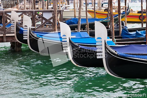 Image of Gondolas in Venice