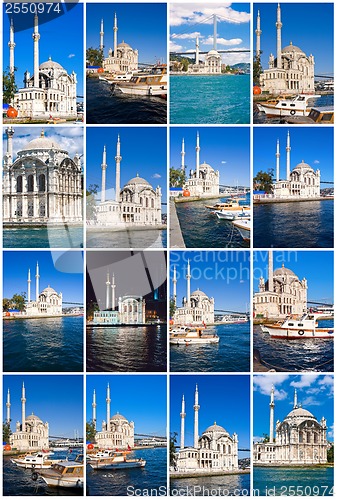 Image of Ortakoy Mosque in Istanbul