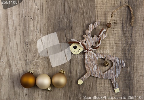 Image of elk as christmas decoration