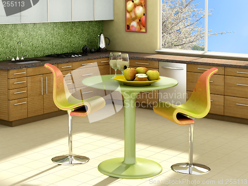 Image of Sunny kitchen