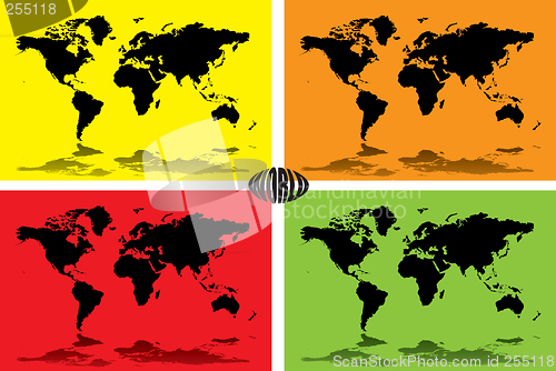 Image of colourful world