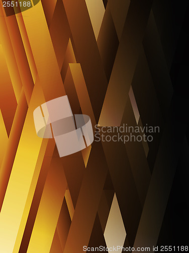 Image of Yellow abstract geometric lines background
