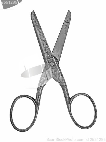 Image of vintage craft household scissors