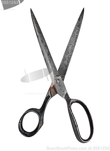 Image of vintage household scissors