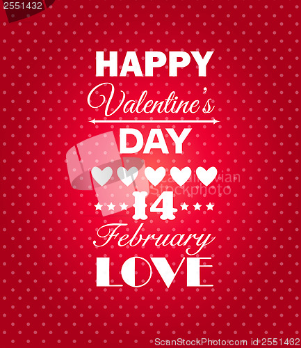 Image of Happy Valentines Day background.