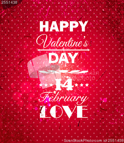 Image of Happy Valentines Day background.