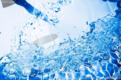 Image of Blue water