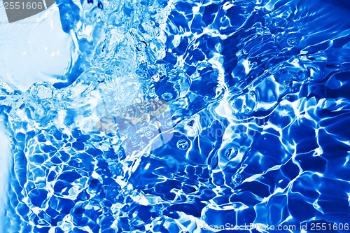 Image of Blue water