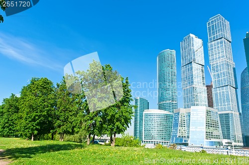 Image of Modern scyscrapers