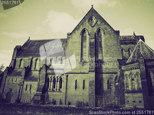 Image of Vintage sepia Barony Parish Glasgow