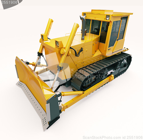 Image of Heavy crawler bulldozer 