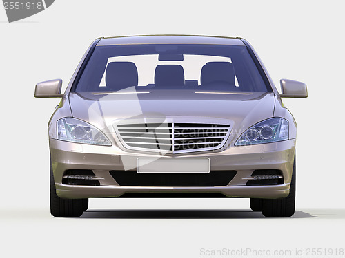 Image of Modern luxury executive car