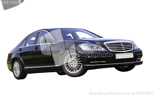 Image of Modern luxury executive car