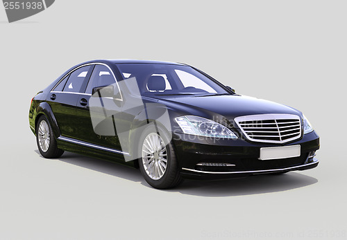 Image of Modern luxury executive car