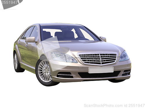 Image of Modern luxury executive car