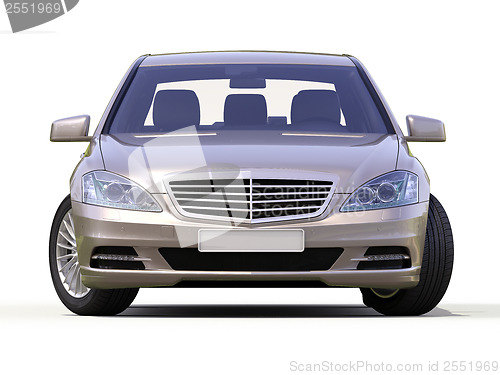 Image of Modern luxury executive car