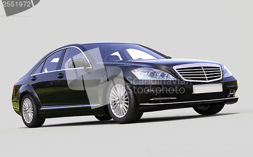 Image of Modern luxury executive car