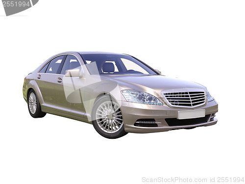 Image of Modern luxury executive car