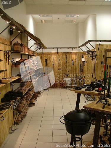 Image of handicraft shop view