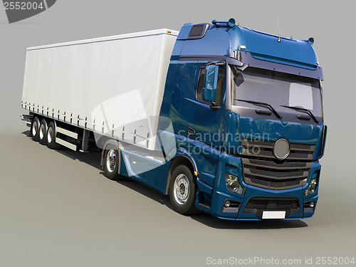 Image of Semi-trailer truck