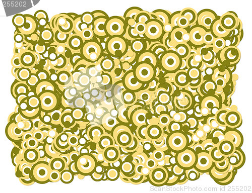 Image of Vintage circles background. From The Business background series