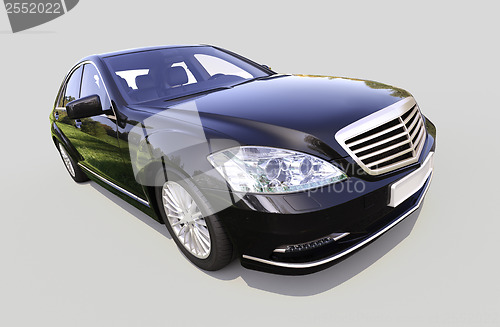 Image of Modern luxury executive car