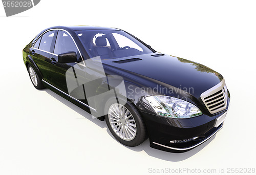 Image of Modern luxury executive car