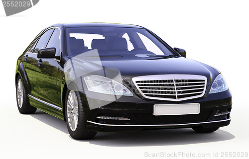 Image of Modern luxury executive car