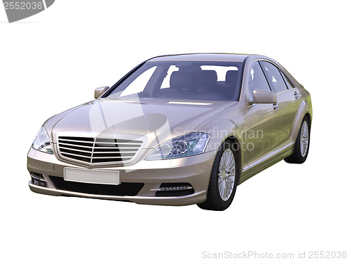Image of Modern luxury executive car