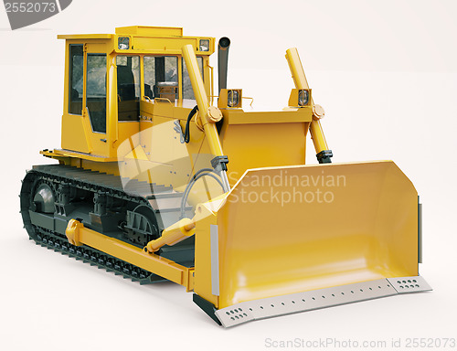 Image of Heavy crawler bulldozer 