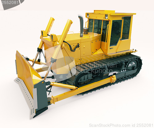 Image of Heavy crawler bulldozer 