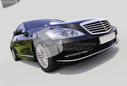 Image of Modern luxury executive car