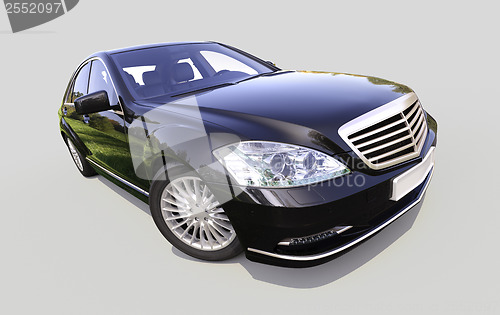 Image of Modern luxury executive car