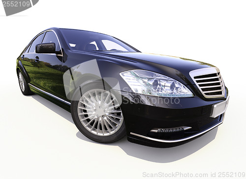 Image of Modern luxury executive car