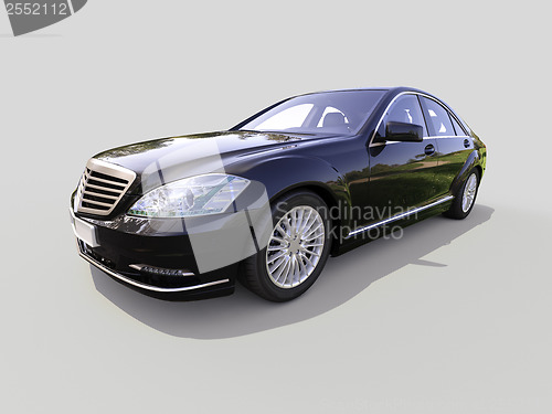 Image of Modern luxury executive car