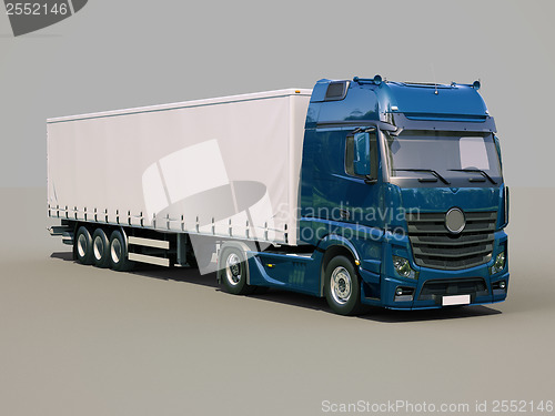 Image of Semi-trailer truck