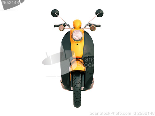 Image of Classic scooter isolated