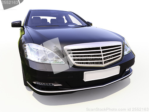 Image of Modern luxury executive car