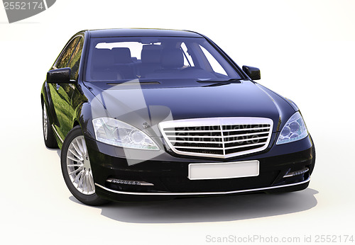 Image of Modern luxury executive car