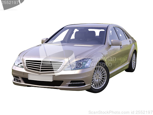 Image of Modern luxury executive car