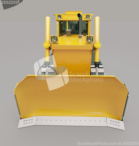 Image of Heavy crawler bulldozer 