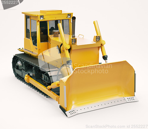Image of Heavy crawler bulldozer 