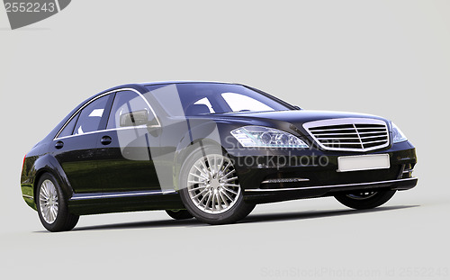 Image of Modern luxury executive car